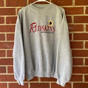 Vintage Washington Redskins Crewneck Sweater Sz L